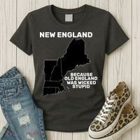 New England Because Old England Was Wicked Stupid Women's T-Shirt thumb 3