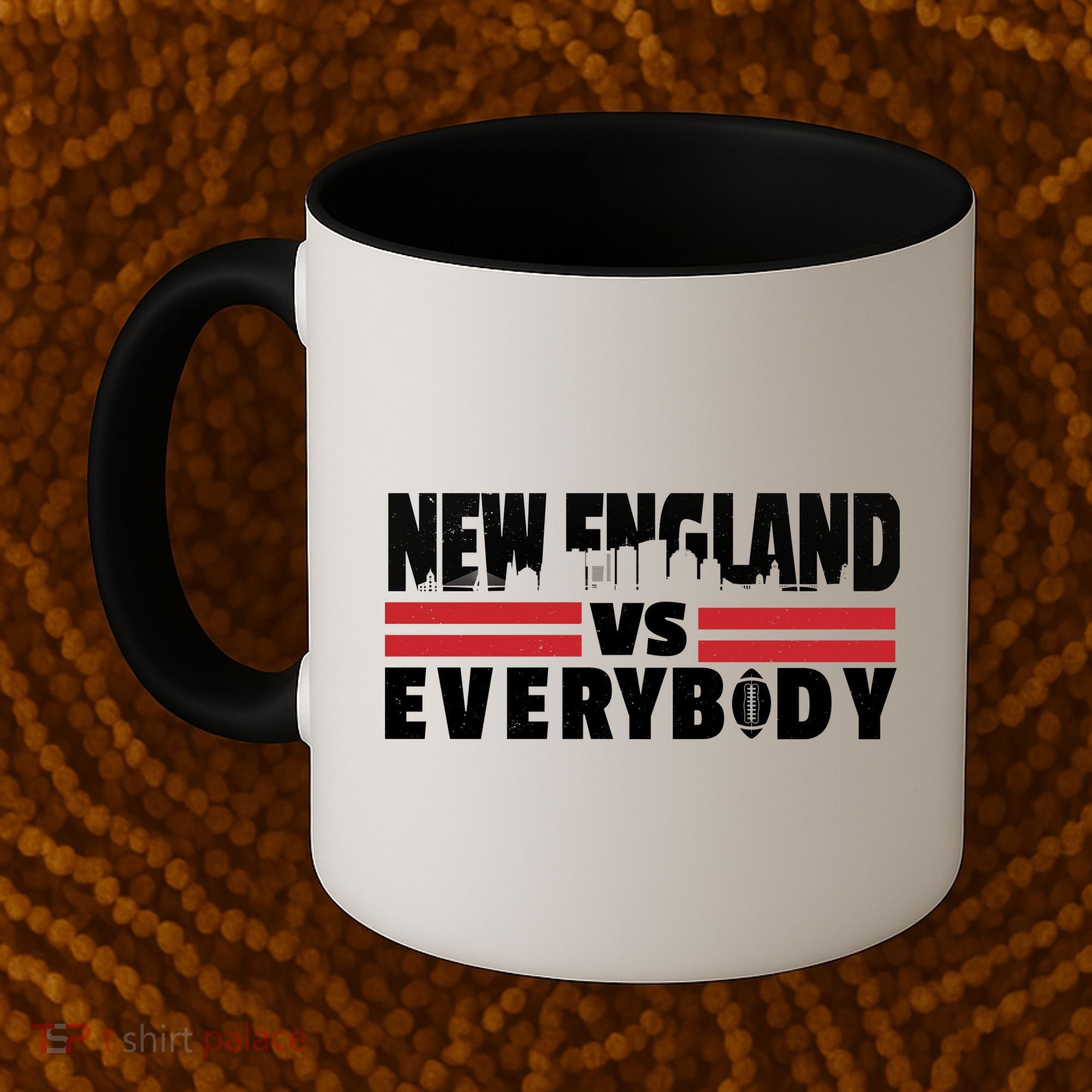 New England Vs Everybody City Coffee Mug