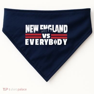 New England Vs Everybody City USA-Made Doggie Bandana