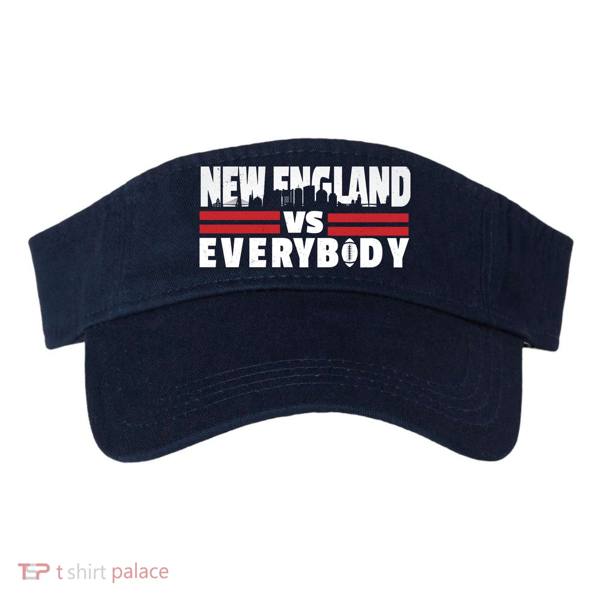 New England Vs Everybody City Visor