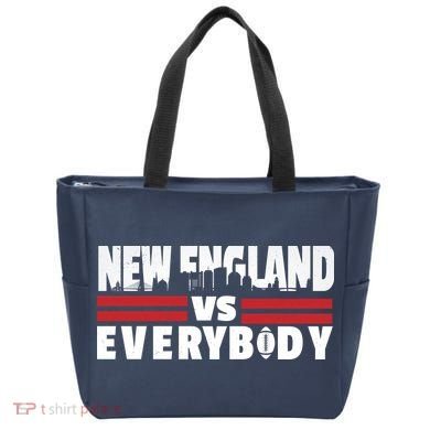 New England Vs Everybody City Tote Bag