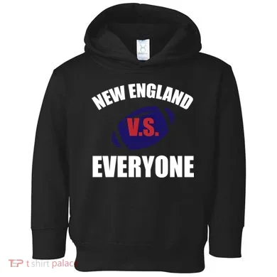New England Vs Everyone Toddler Hoodie