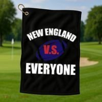 New England Vs Everyone Golf Towel thumb 1