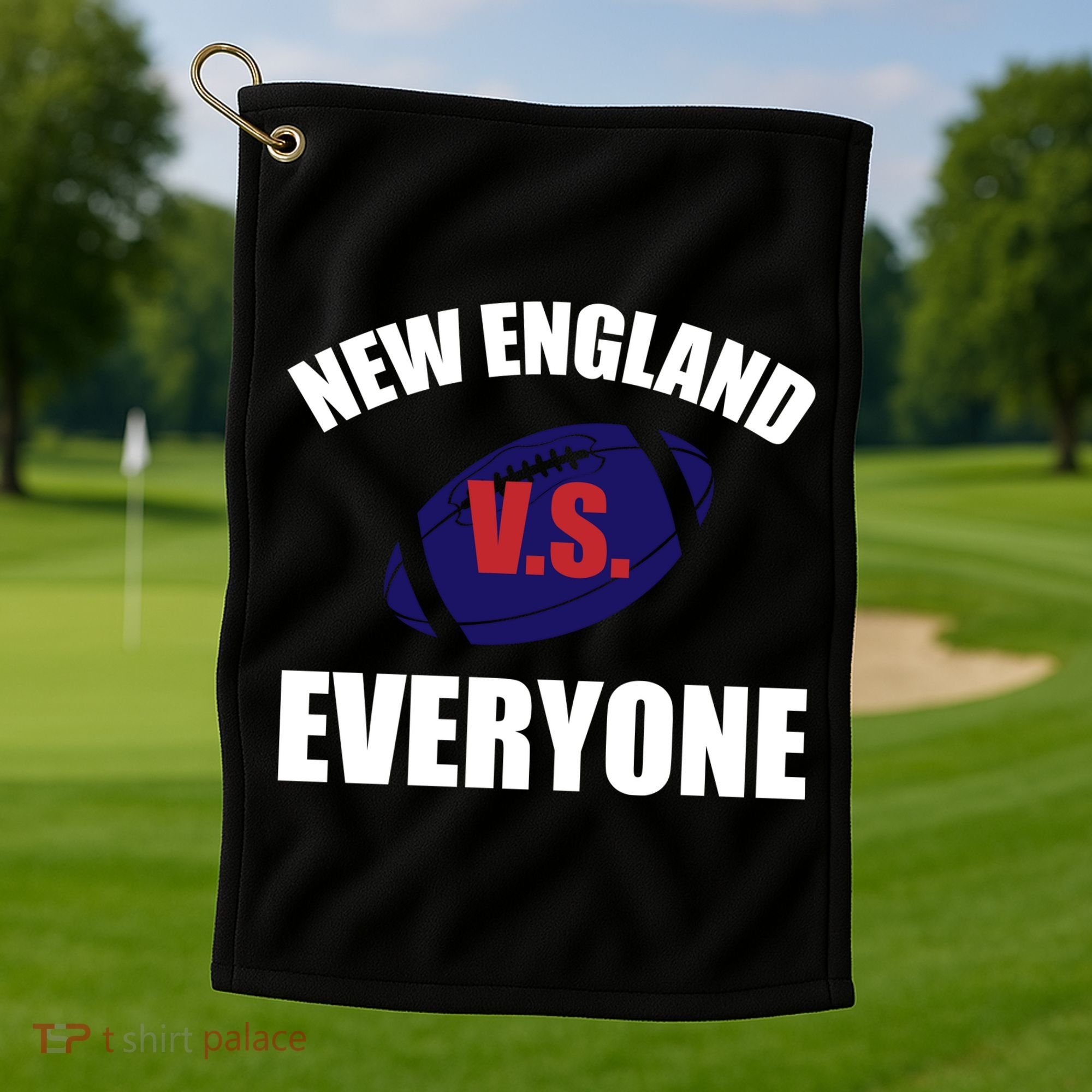 New England Vs Everyone Golf Towel