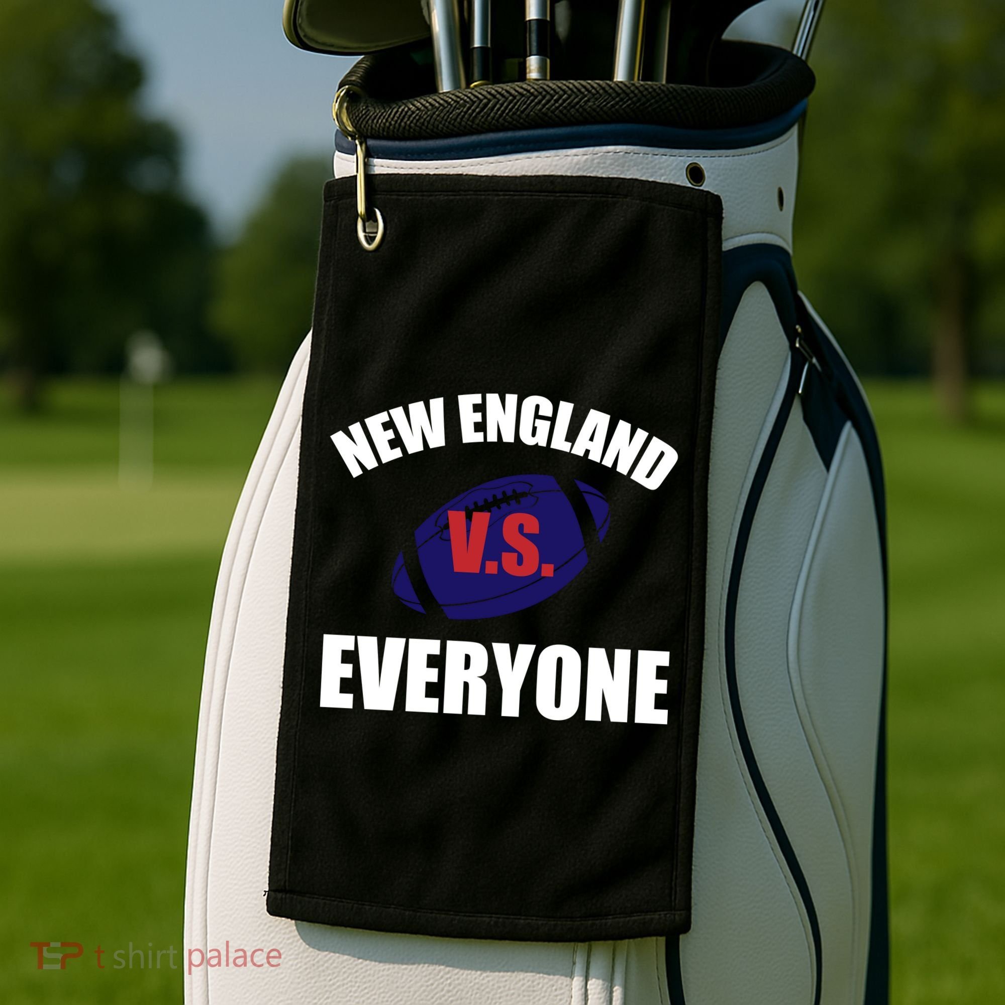 New England Vs Everyone Golf Towel