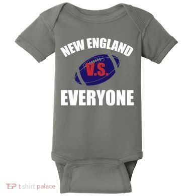 New England Vs Everyone Baby Bodysuit