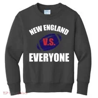 New England Vs Everyone Kids Sweatshirt thumb 0