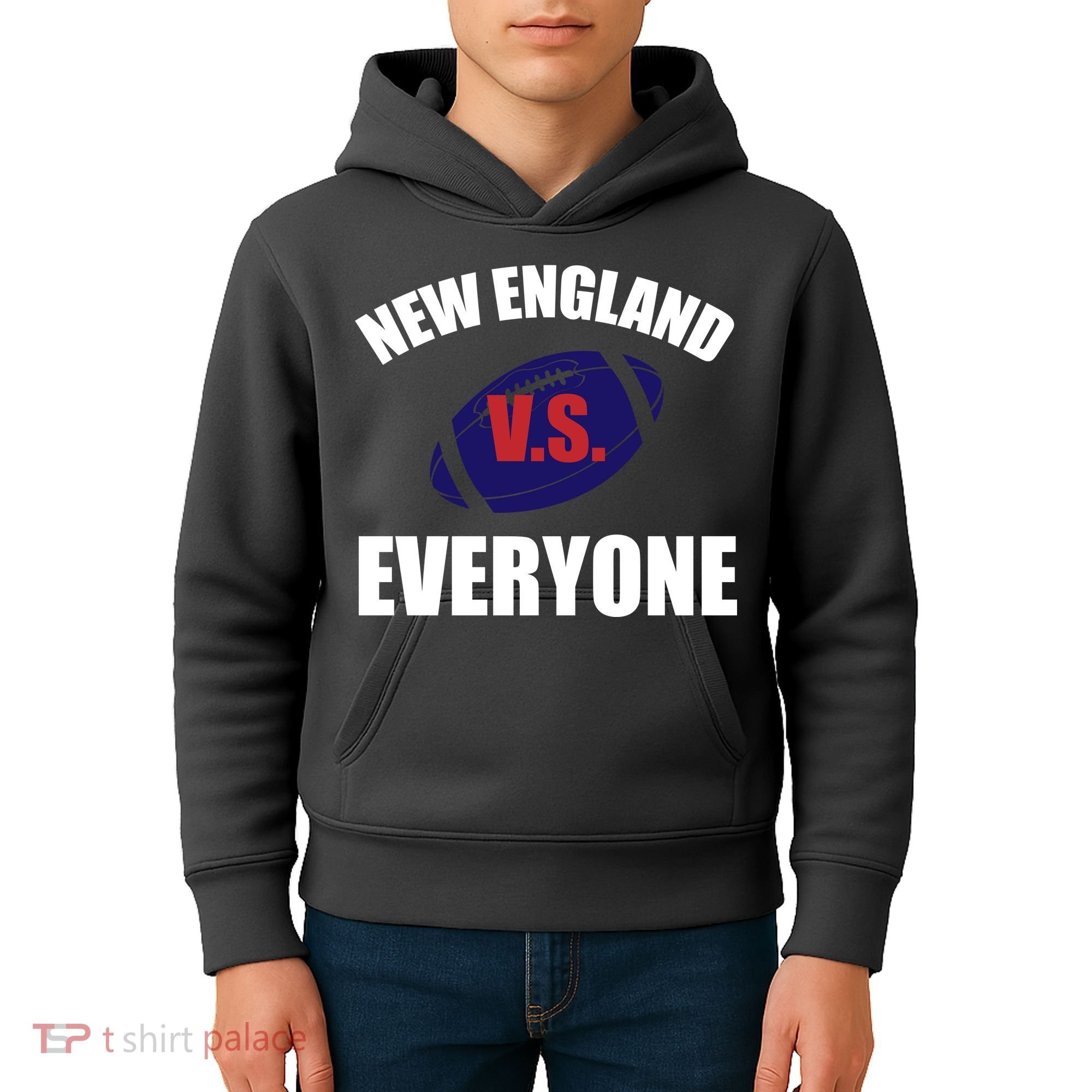New England Vs Everyone Kids Hoodie