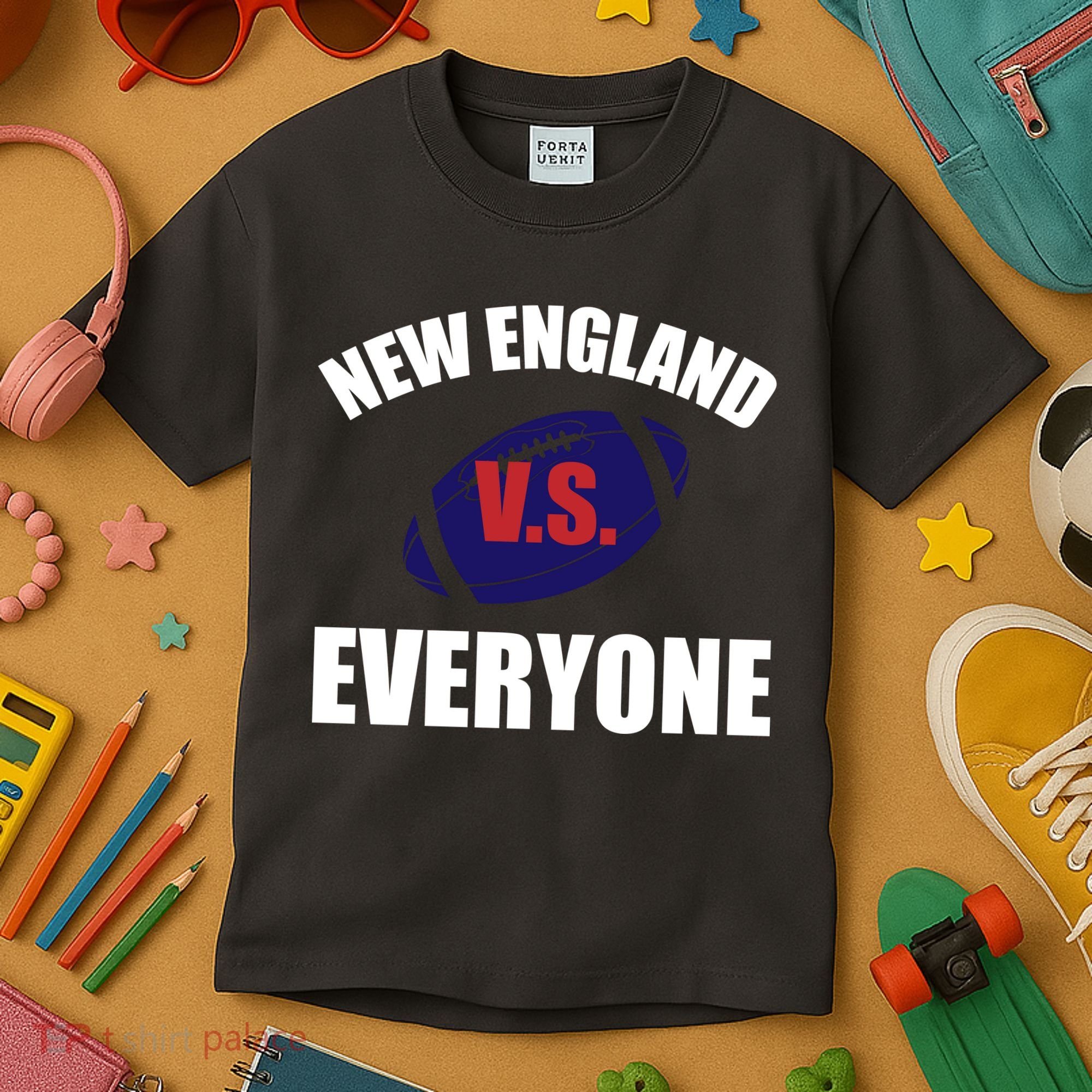 New England Vs Everyone Kids T-Shirt