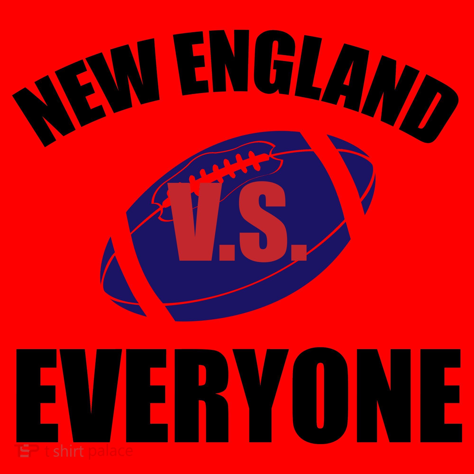 New England Vs Everyone Santa Hat