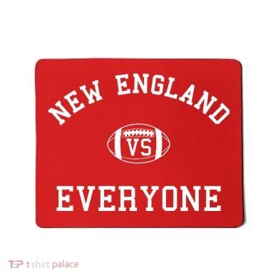 New England Vs Everyone Football Fan Mousepad