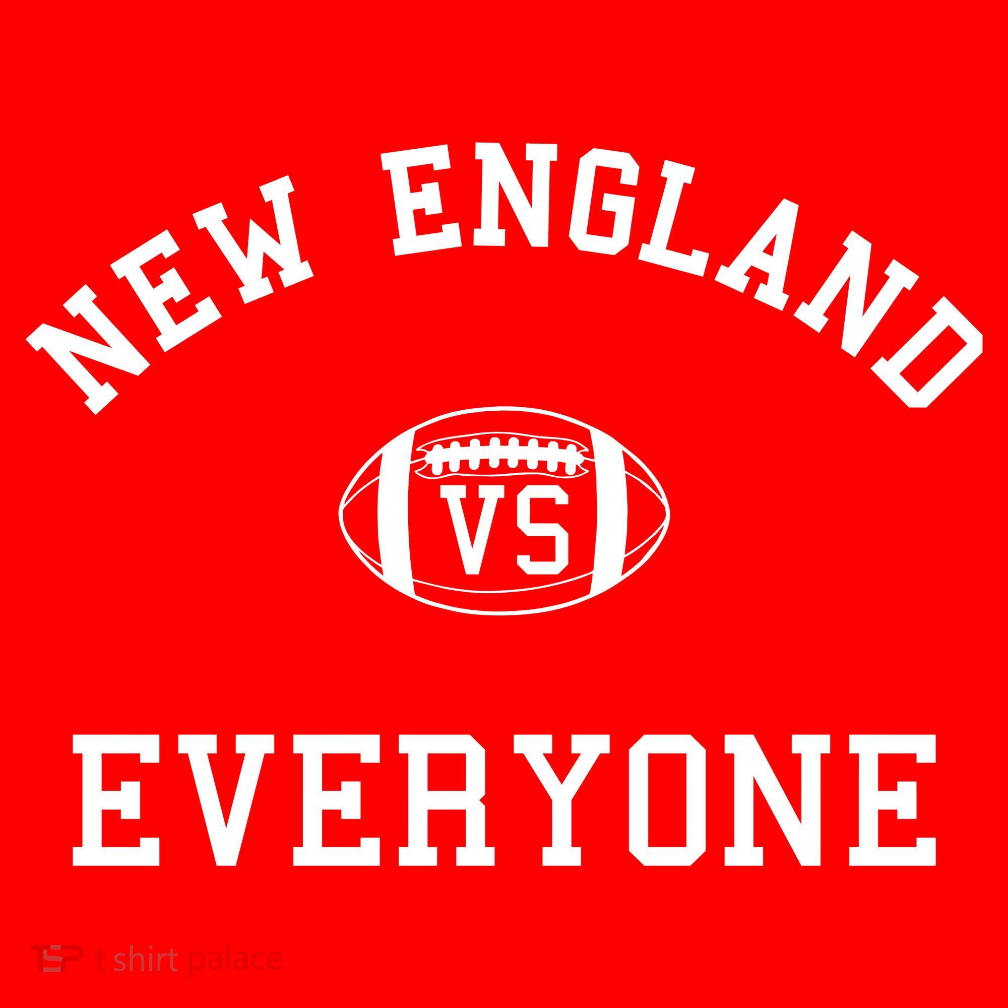 New England Vs Everyone Football Fan Mousepad