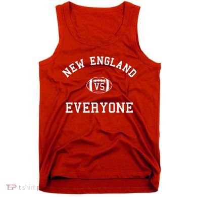 New England Vs Everyone Football Fan Tank Top