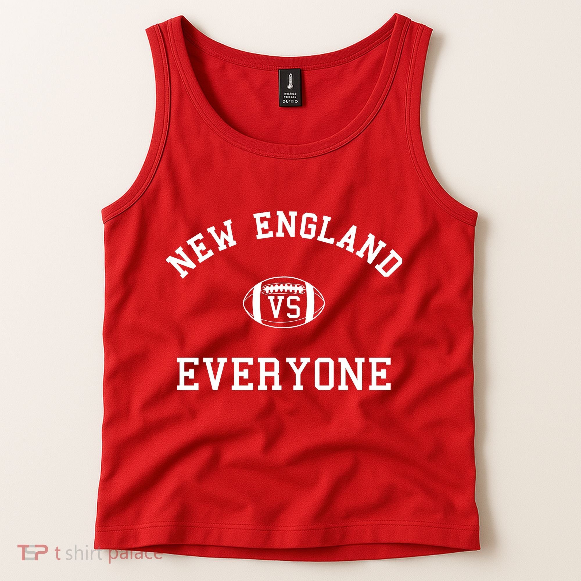 New England Vs Everyone Football Fan Tank Top