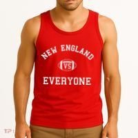 New England Vs Everyone Football Fan Tank Top thumb 3
