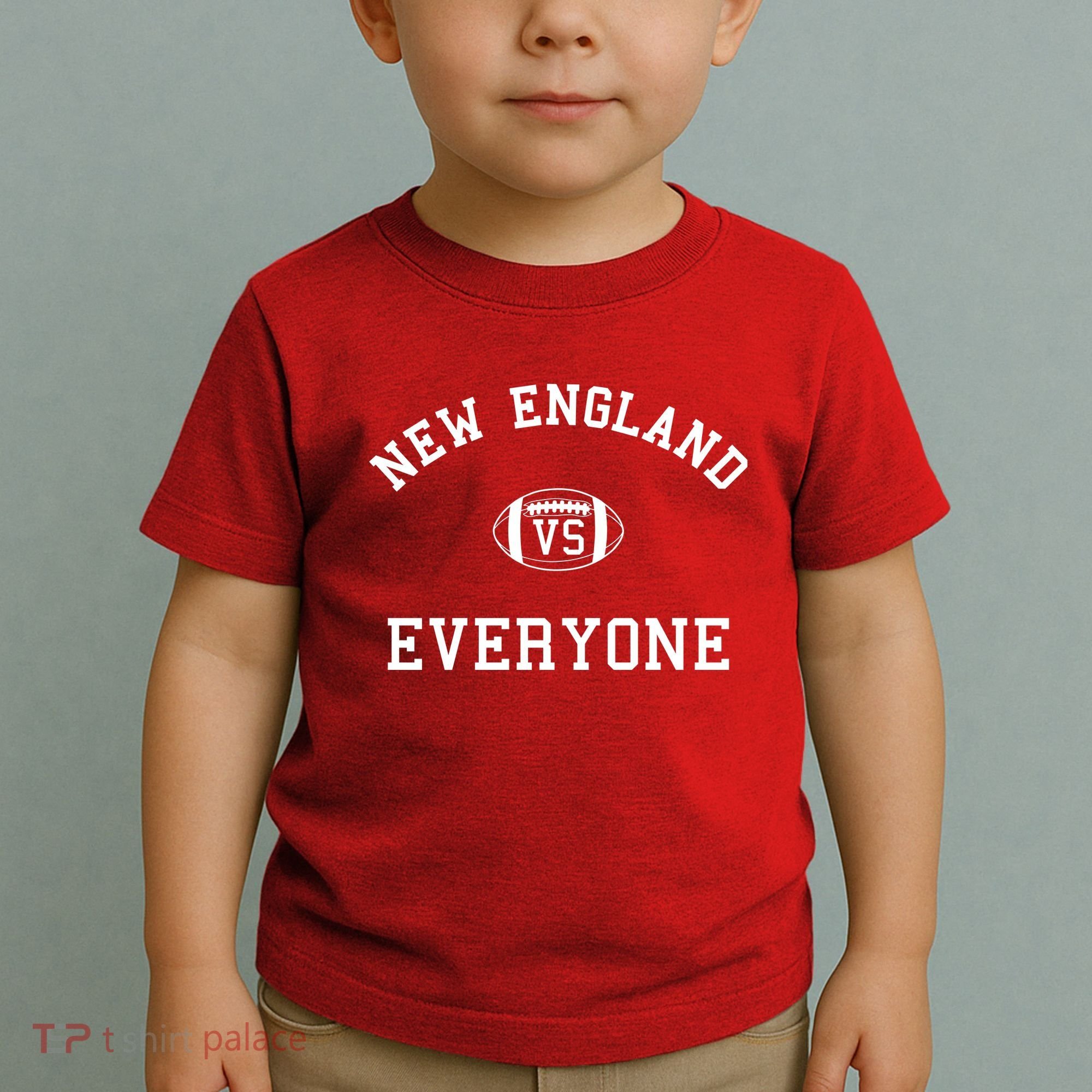 New England Vs Everyone Football Fan Toddler T-Shirt