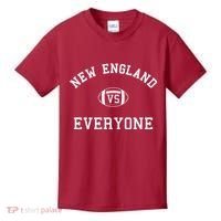New England Vs Everyone Football Fan Kids T-Shirt thumb 0