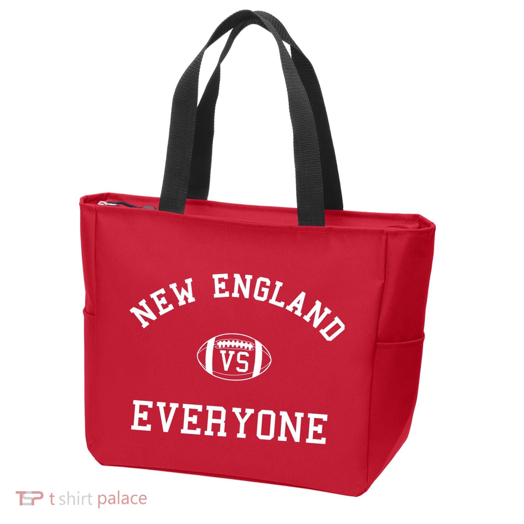 New England Vs Everyone Football Fan Tote Bag