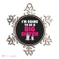 New I'm Going To Be A Big Sister Cute Unicorn Ornament thumb 0