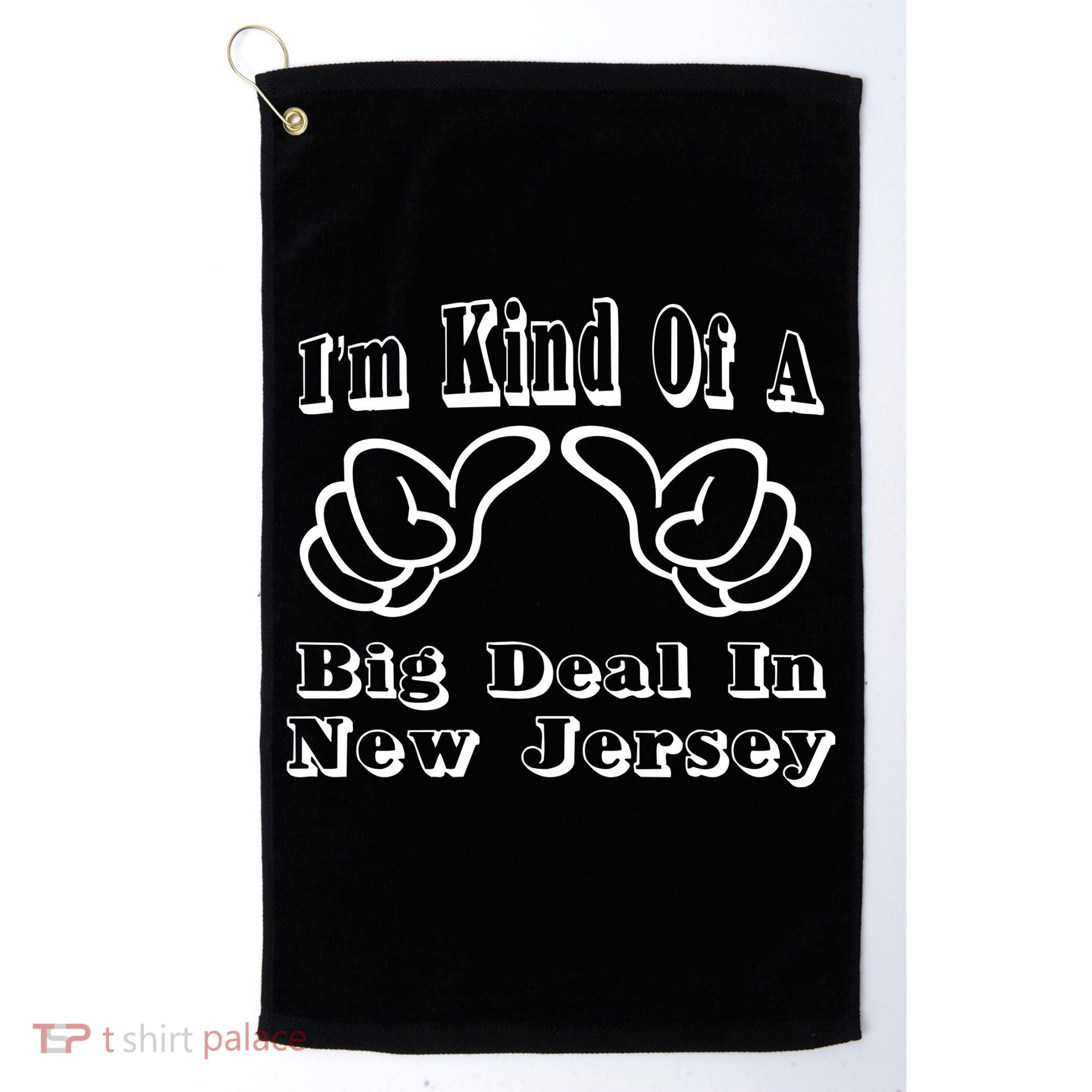 New Jersey Big Deal Golf Towel