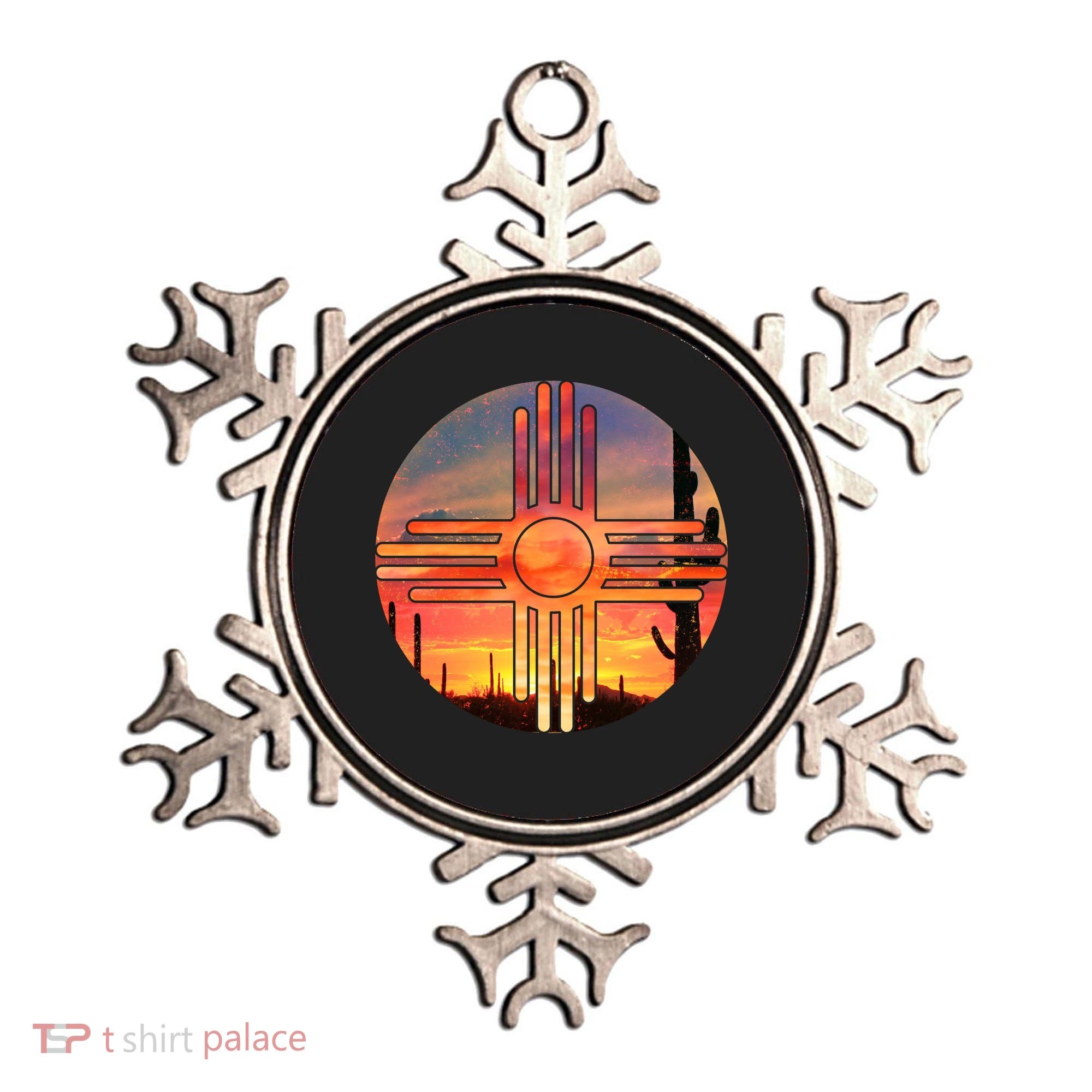 New Mexico Desert Sunset Ornament