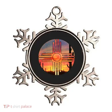 New Mexico Desert Sunset Ornament