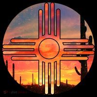 New Mexico Desert Sunset Ornament thumb 1