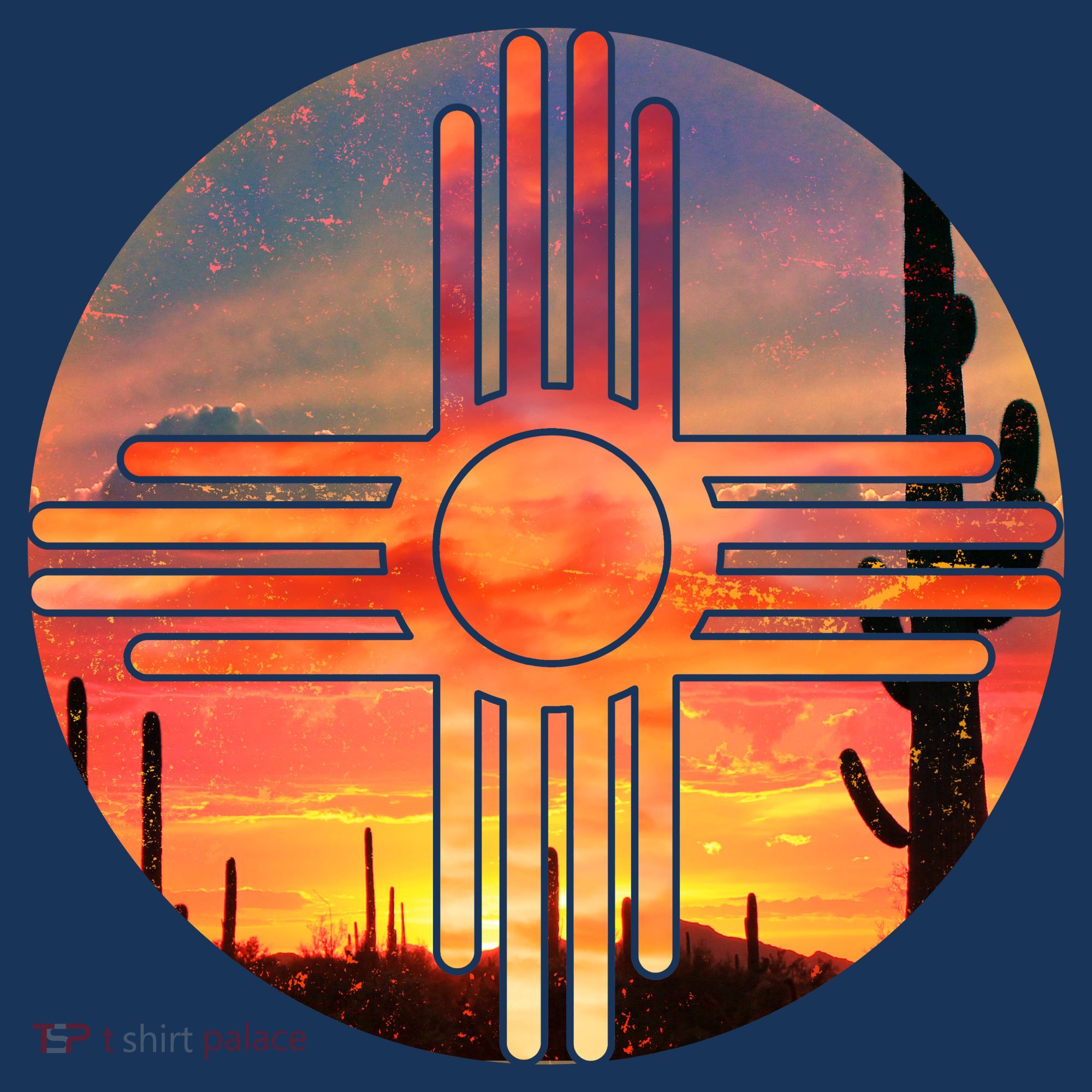 New Mexico Desert Sunset Bucket Hat
