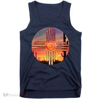 New Mexico Desert Sunset Tank Top