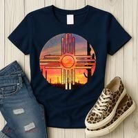 New Mexico Desert Sunset Women's T-Shirt thumb 3