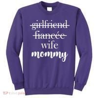New Mommy Girlfriend Wife Fiancee  Sweatshirt thumb 0