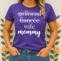 New Mommy Girlfriend Wife Fiancee  Women's T-Shirt thumb 2