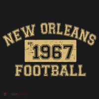 New Orleans Football Establish 1967 Ornament thumb 1