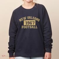 New Orleans Football Establish 1967 Women's Sweatshirt thumb 0