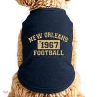 New Orleans Football Establish 1967 Doggie Tank thumb 0