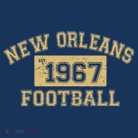 New Orleans Football Establish 1967 Button thumb 1