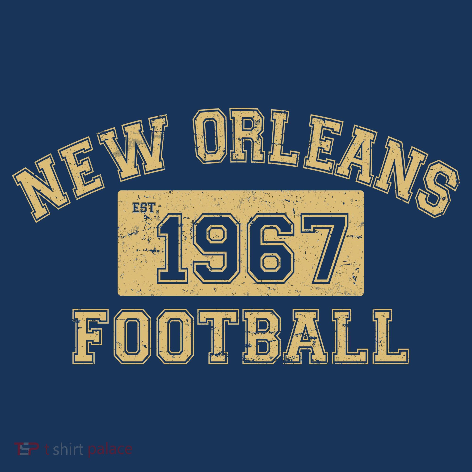 New Orleans Football Establish 1967 Mousepad