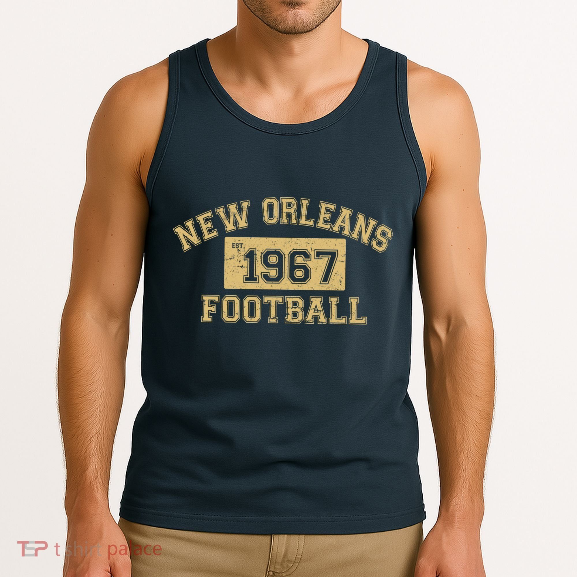 New Orleans Football Establish 1967 Tank Top