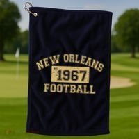 New Orleans Football Establish 1967 Golf Towel thumb 1