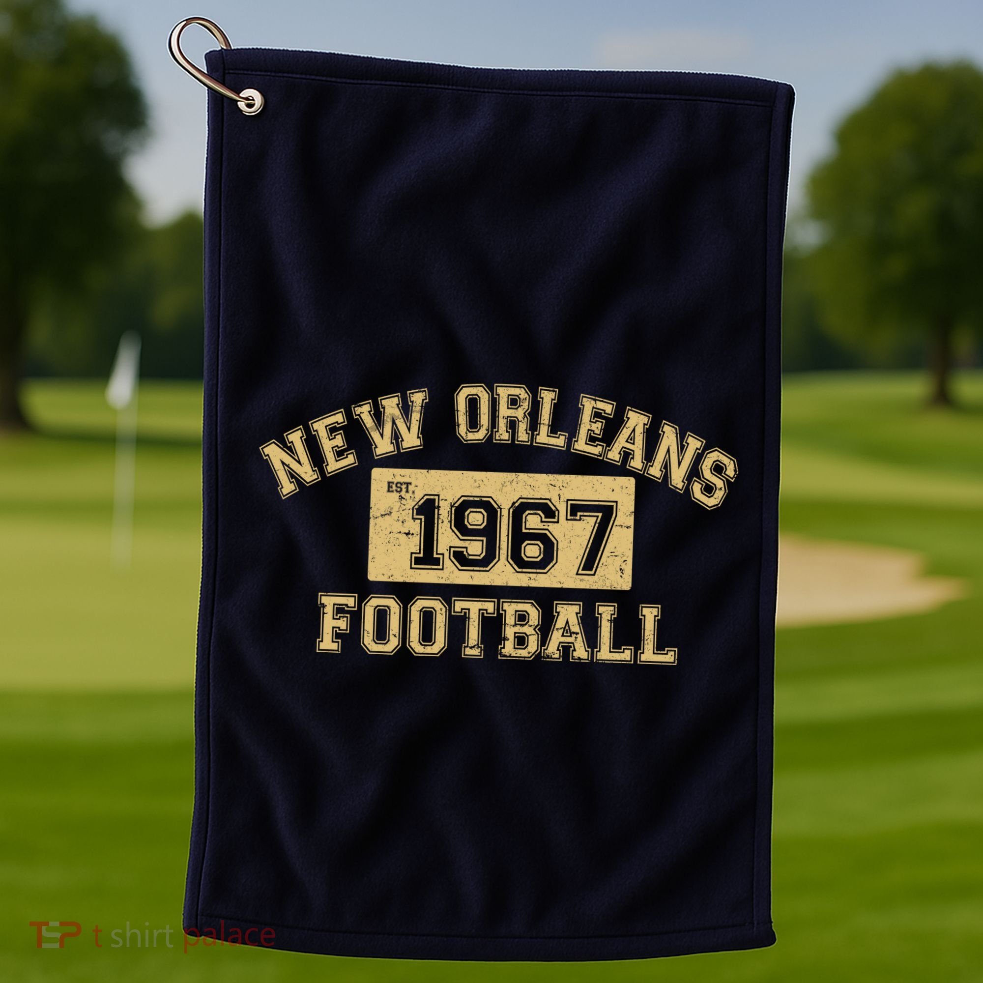 New Orleans Football Establish 1967 Golf Towel