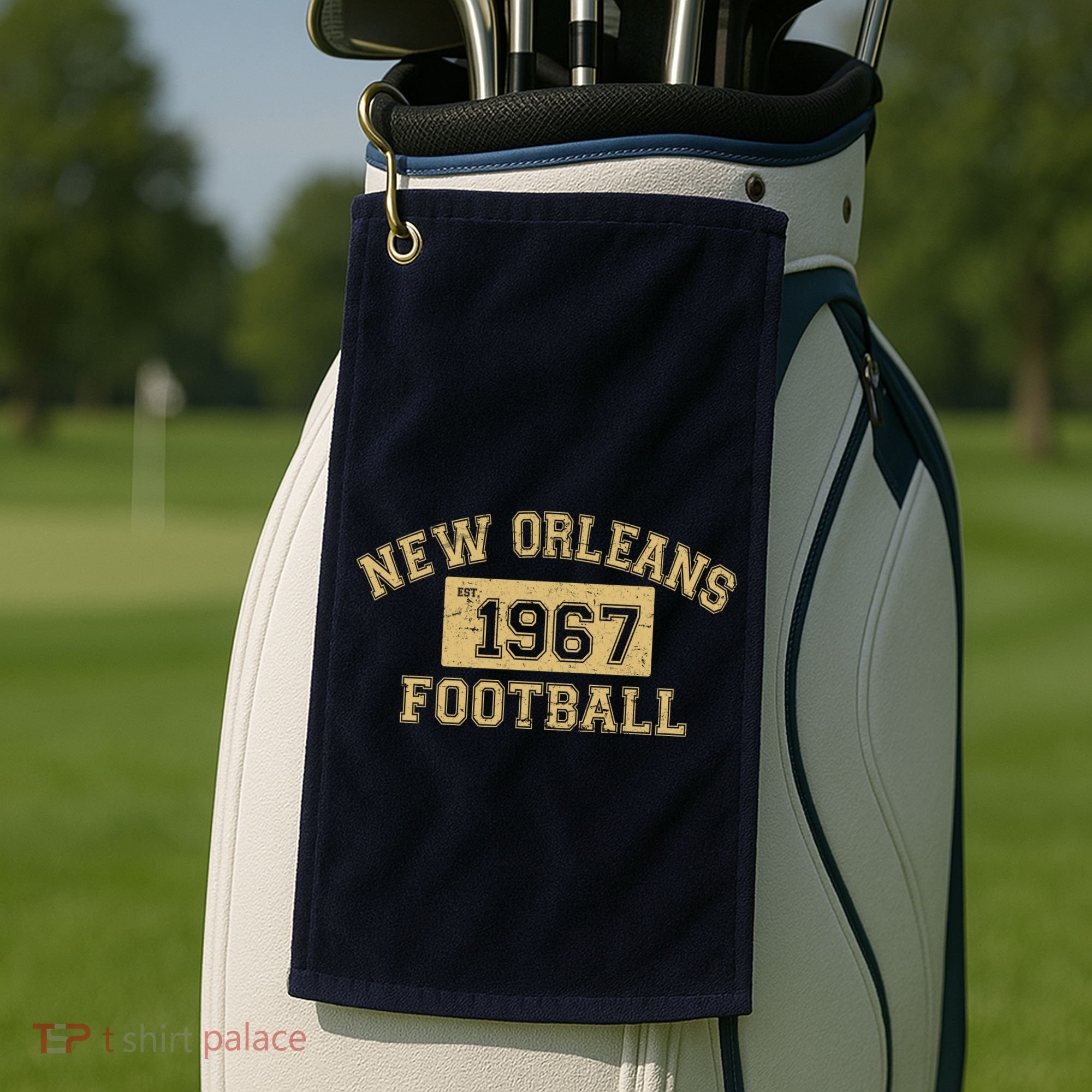 New Orleans Football Establish 1967 Golf Towel