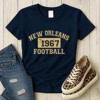New Orleans Football Establish 1967 Women's T-Shirt thumb 3