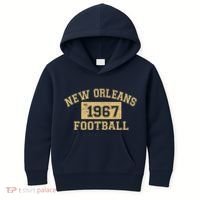 New Orleans Football Establish 1967 Kids Hoodie thumb 0