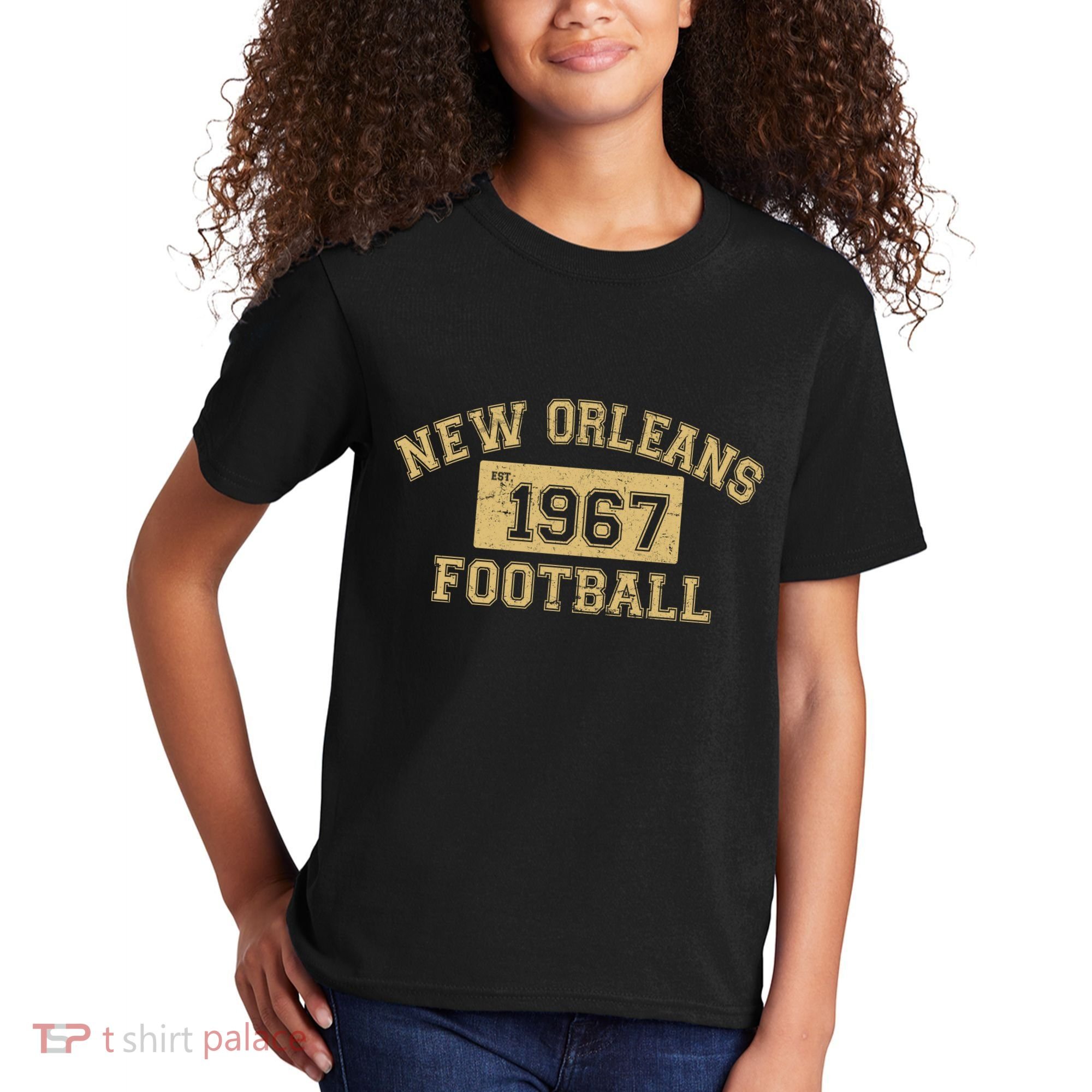 New Orleans Football Establish 1967 Kids T-Shirt