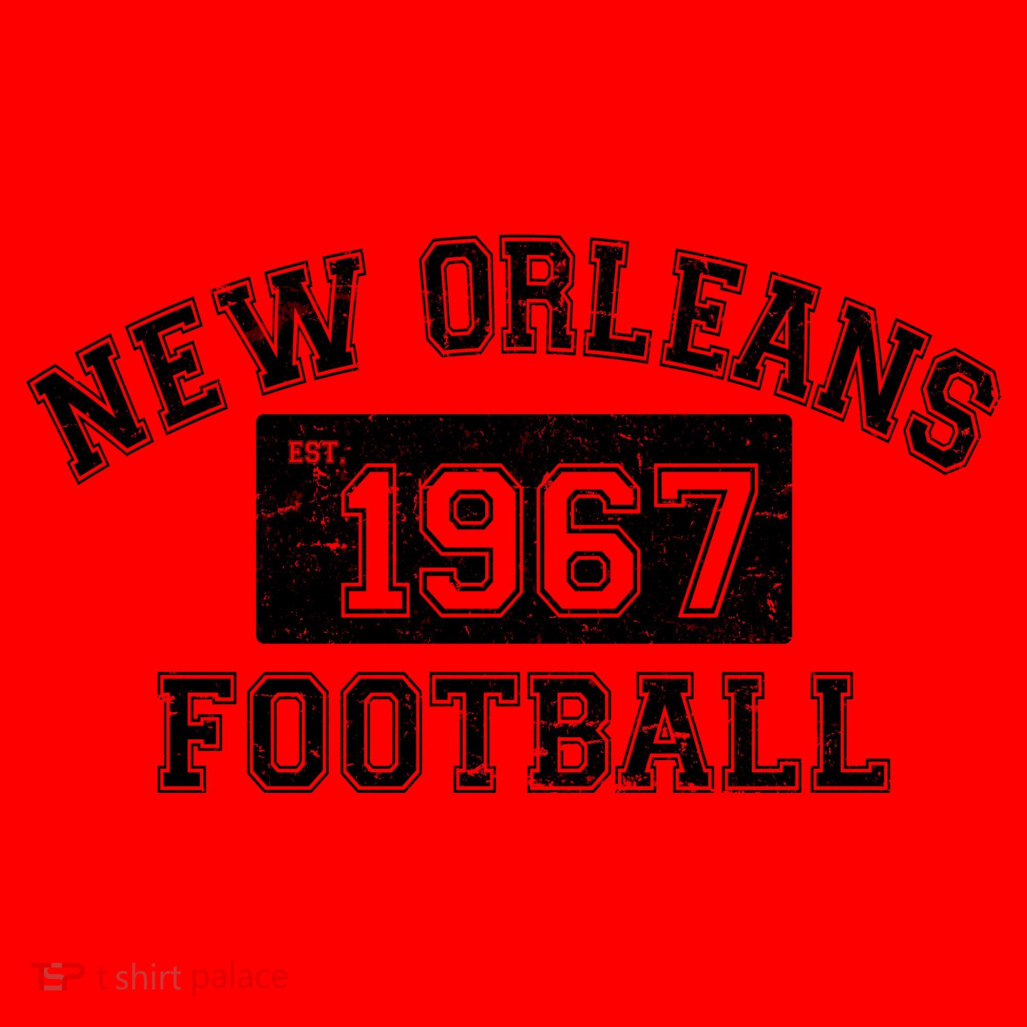 New Orleans Football Establish 1967 Santa Hat