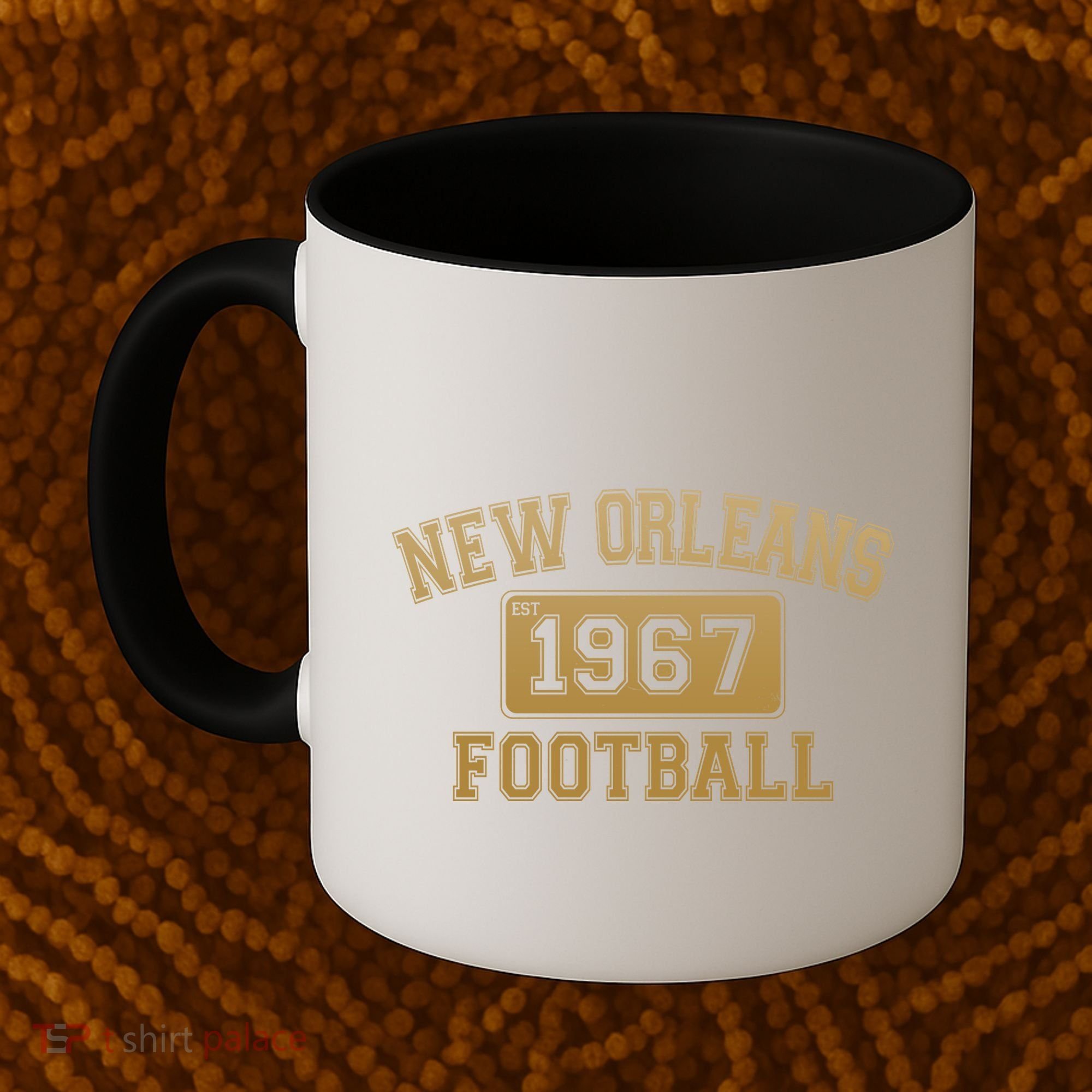 New Orleans LA Football Est 1967 Classic Logo Coffee Mug