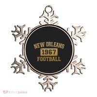 New Orleans LA Football Est 1967 Classic Logo Ornament thumb 0