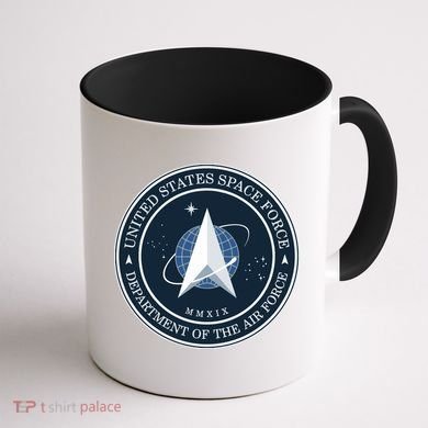 New United States Space Force Logo 2020 Coffee Mug back