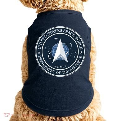 New United States Space Force Logo 2020 Doggie Tank