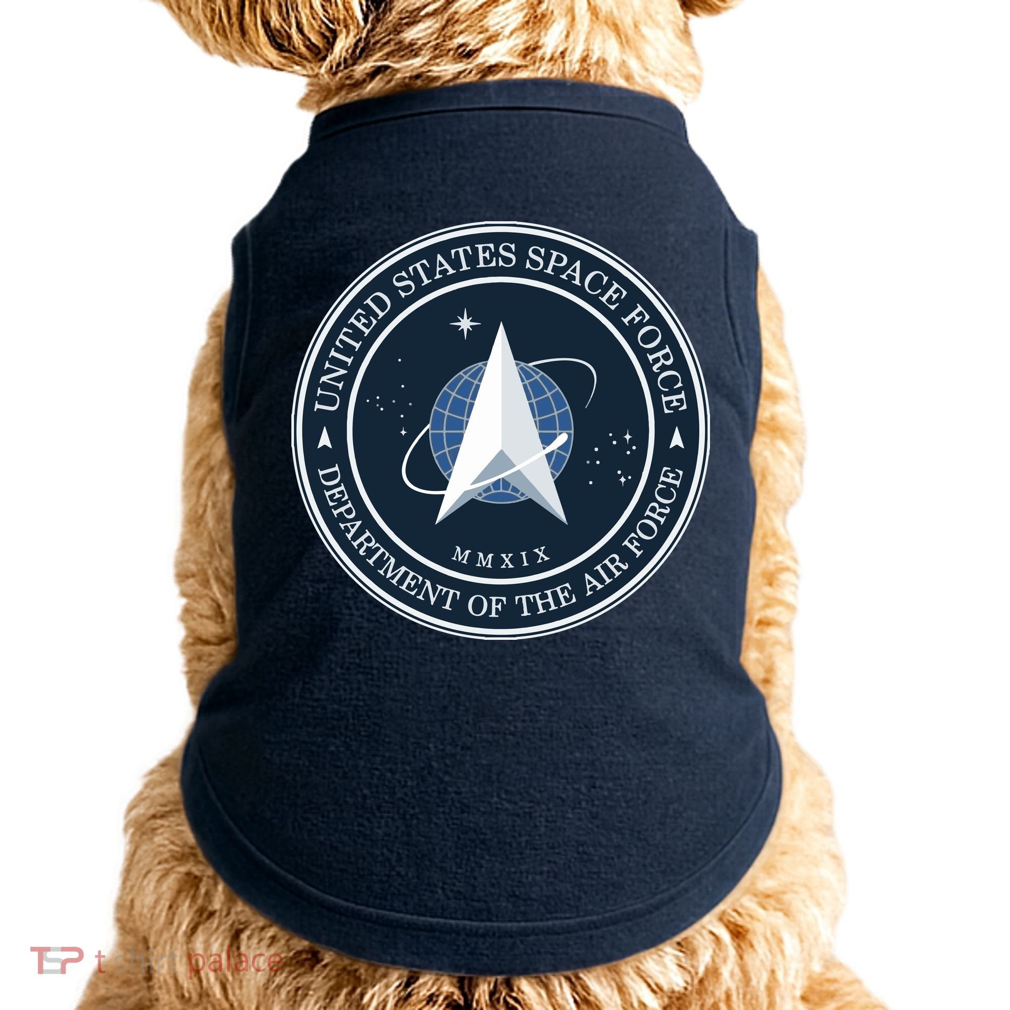 New United States Space Force Logo 2020 Doggie Tank